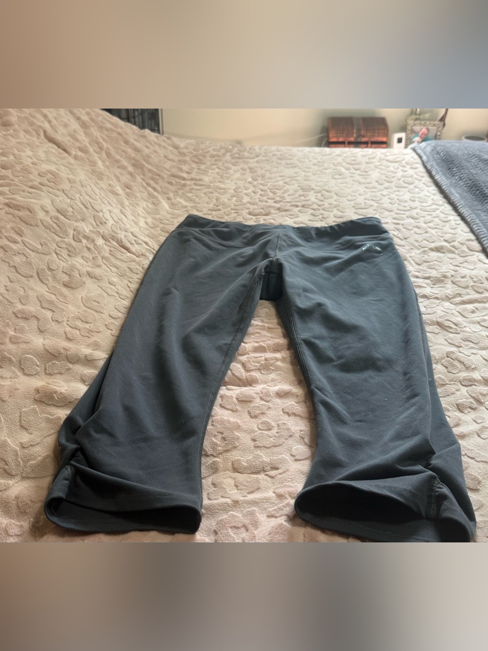 The North Face Womens Gray Pull-On Stretch Capri Pants! Size Large 36x30